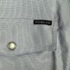 Poncho Shirt Men's M Regular Fit Short Sleeve Pearl Snap Check *Read… - Image 6