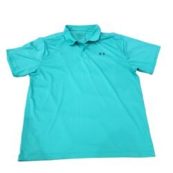 Under armour green mens size 2XL polo