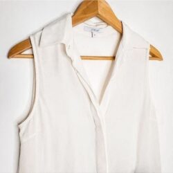 Derek Lam 10 Crosby 100% Silk One-Piece Faux Skirt Set Mini Flowy Dress Size 0