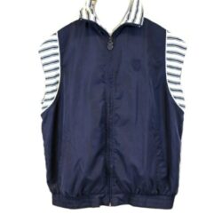 K Swiss Navy Blue Windbreaker Vest XL