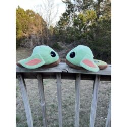 Star Wars Men Slippers Baby Yoda/The Child Adult Shoe Size 11-12