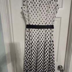 NWOT Haani Ombra Diamond Dot Dress 3X