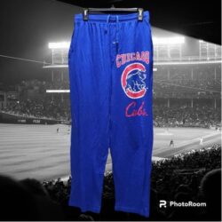 Sideline Apparel Sleepwear Chicago Cubs Pajama Pants Medium