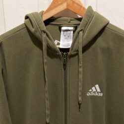 Adidas Fleece Full Zip Hoodie Size L Men’s