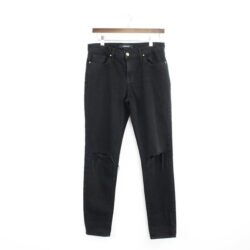 J Brand Jake Skinny Distressed Jeans in Gothic Black 26