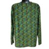 Burton Tee Green Blue Brown All Over Logo Long Sleeve Layer Men's Size XL - Image 10