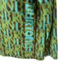 Burton Tee Green Blue Brown All Over Logo Long Sleeve Layer Men's Size XL - Image 5