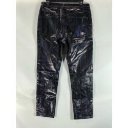 ASOS Men’s Black Faux-Le