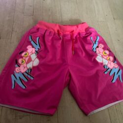 Pink Panther Miami Just Don Classics Pink Basketball Shorts Men’s Size S