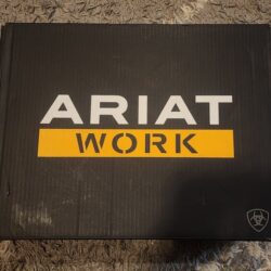 Ariat Groundbreaker Wide Square Toe MetGuard Steel Toe Work Boots Size 10 Wide