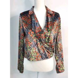 Ett:Twa Anthropologie Multicolored Jacket Women’s Size 4