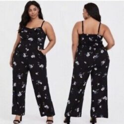 TORRID WIDE LEG FLORAL CHALLIS