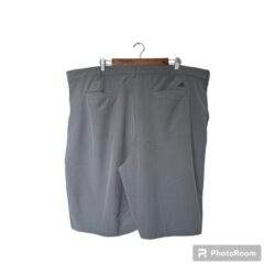 Adidas Polyester Gray Golf Shorts Size 48