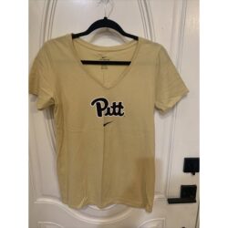 NIKE Pitt Women’s SMALL University of Pittsburgh Short Sleeve Athletic Shirt