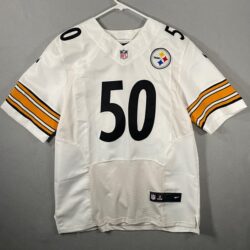 Nike On Field NFL Pittsburg Steelers Football Jersey Ryan Shazier Mens 40 Medium