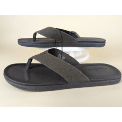 Club Room Riley Flip Flop Sandals Mens 11 Light Grey Toe-Post Flats Shoes NWT