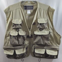 Field & Stream 2XL Tan Fishing Hunting Utility Cargo Photographer’s Outdoor Vest