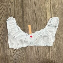 NWT Skims Romance Crop Top She