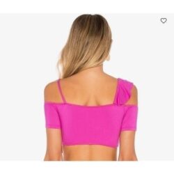 NWOT House of Harlow 1960 x REVOLVE Muriel Top in Magenta Pink Size S