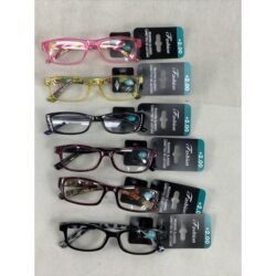 6 Pairs Lot Women Cateye Mosaic Chevron Floral Fashion Reading Glasses Reader