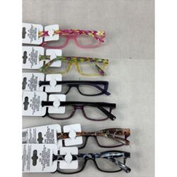 6 Pairs Lot Women Cateye Mosaic Chevron Floral Fashion Reading Glasses Reader