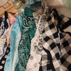 Bandanas set of 9 mostly unwor