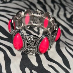 Women’s Silver-Toned Stretch Bracelet