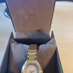 Bulova 98R298 Classic Diamond Stainless Steel Quartz Ladies Watch – New In Box
