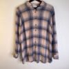 J. Jill Womens S Pastel Pink & Blue Soft and Flowy
Button Down Flannel Top - Image 9