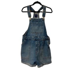 Blue Steel Women’s Washed Blue Overall Shorts