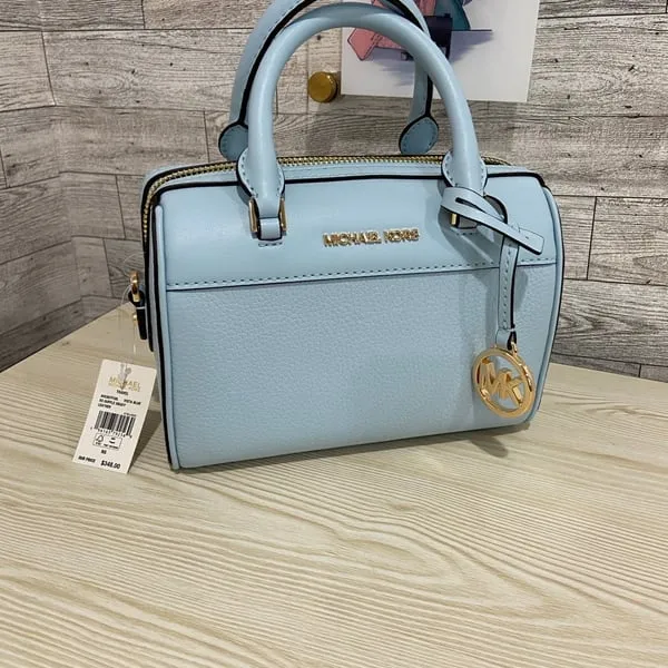Michael Kors Vista Blue XS Duffle Crossbody Bag
