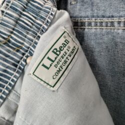 Vintage 90s LL Bean Comfort Elastic Waist Relaxed Fit Mom Jeans High Rise Denim