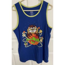 Space Jam Tune Squad Looney Tunes Bugs Taz Classic Mens Shirt Tank Top Large