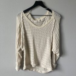 Free People We The Free Thien’s Hacci Top Size XS
