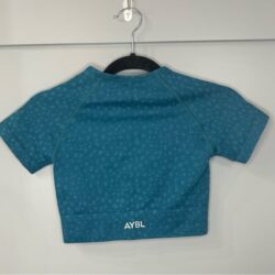AYBL Work Out Set Speckled Blue Size Small