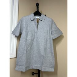 Burberry Women’s Malleco Polo Shirt Grey M