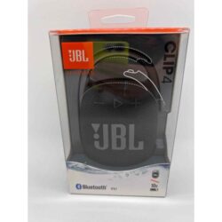 JBL Clip 4 Portable Bluetooth Speaker Black NEW.,