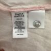 Jones & Co Jones New York Pink Half Button Down Roll Tab Sleeve Linen Tunic Top - Image 5