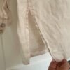 Jones & Co Jones New York Pink Half Button Down Roll Tab Sleeve Linen Tunic Top - Image 8