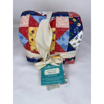 The Pioneer Women Starlight Patchwork Sham Set Room Decor Farmhouse - Image 3