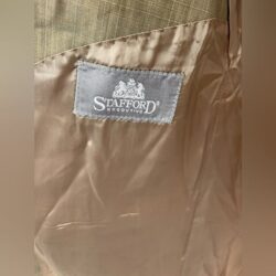 Stafford beige blazer size 50 