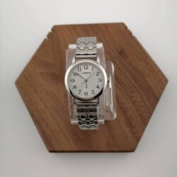 CARRIAGE By Timex Silver Tone Bracelet Ladies Watch New Battery