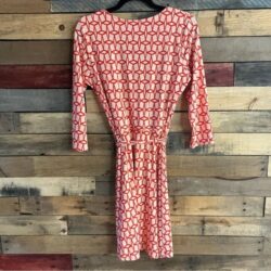 41 Hawthorn Peach 3/4 Sleeve Dress Size Large
