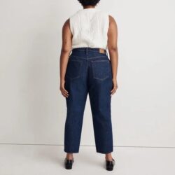 Madewell Balloon Jean Dark Wash NWT Size 31 (12)
