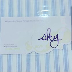 Bloomingdale’s Sky Bedding Collection – NWT $240