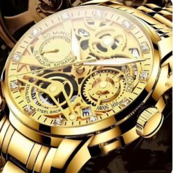 Mens Luminous  Skeleton Water 