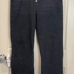 Judy Blue Wide Leg Black Jeans Size 15/32