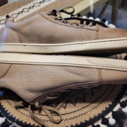 Mens BORN Leather and Suede Sneakers sz 13