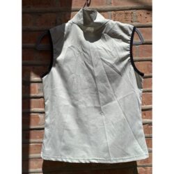 Oiselle lightweight running vest reflective neutral cloud size 4