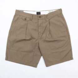 J. Crew Men’s 7.5” Pleated Chino Shorts Pale Wheat Brown Size 31 Cotton New